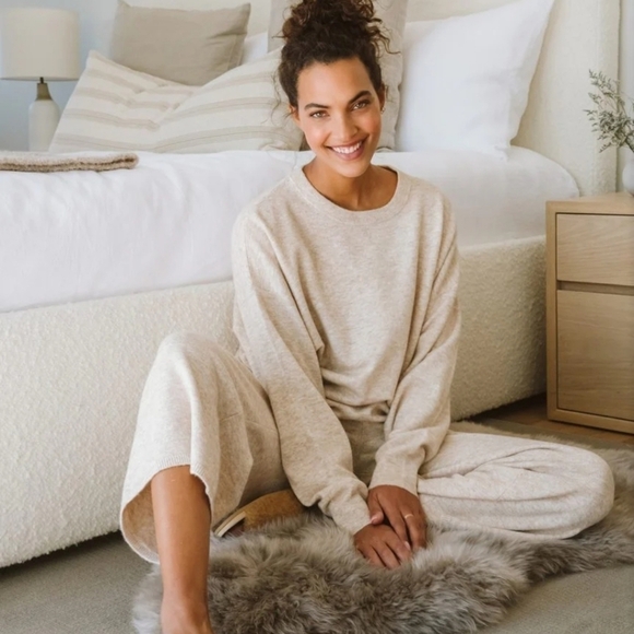 Jenni Kayne Marina pullover oatmeal XS NWOT - Picture 3 of 9